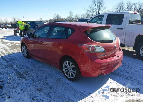 2011 Mazda Mazda3 S Sport from USA, damaged, VIN JM1BL1K59B1461225
